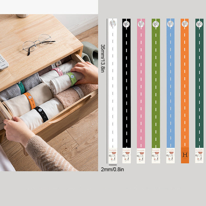 Skanto | Klær Oppbevaring Binding Stropper (10PCS)