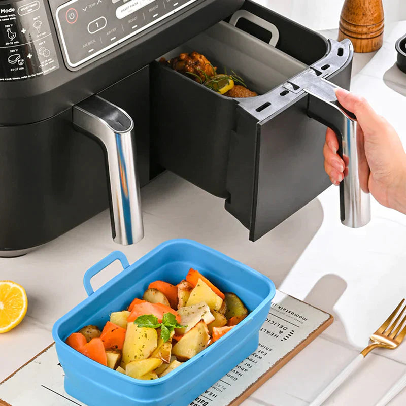 Foldbar Air Fryer Silikon Bakepanne | Skanto