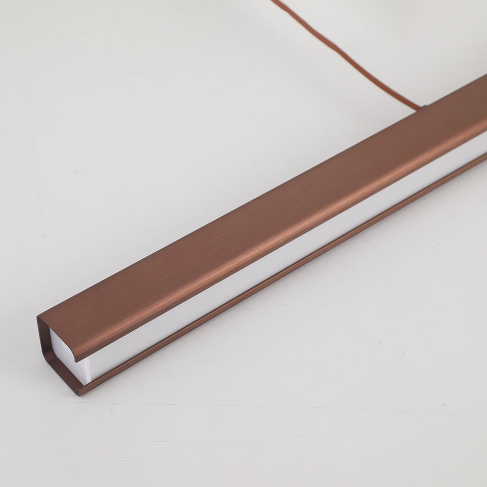 Skanto | Moderne LED Taklampe – Industriell Stil med Skinndetaljer