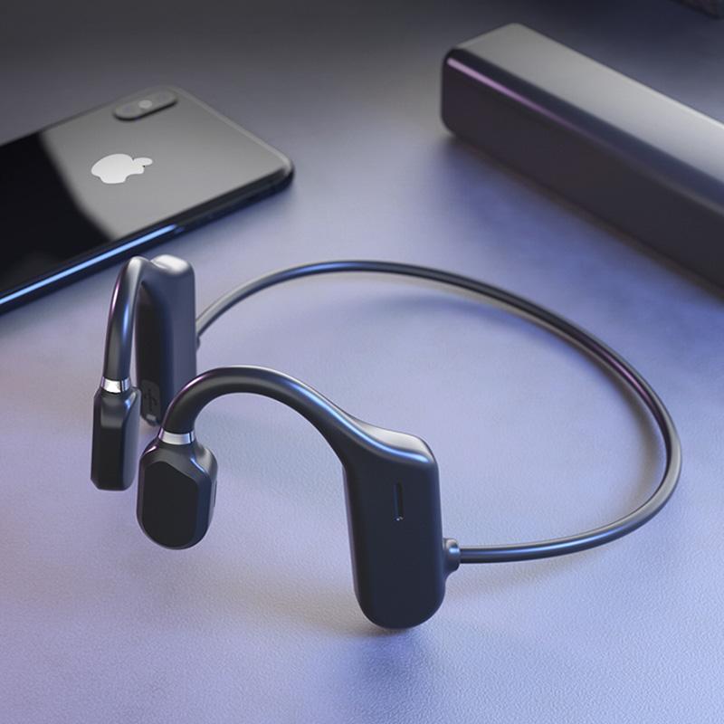Bluetooth 5.0 vanntette sport hodetelefoner | Skanto