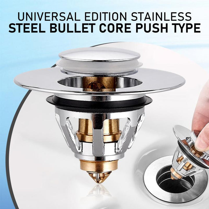 Skanto | Universal Rustfritt Stål Pop-up Dreneringsfilter