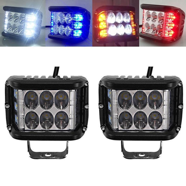 Skanto | Dual Side Shooter Dual Color Strobe Cree Pods