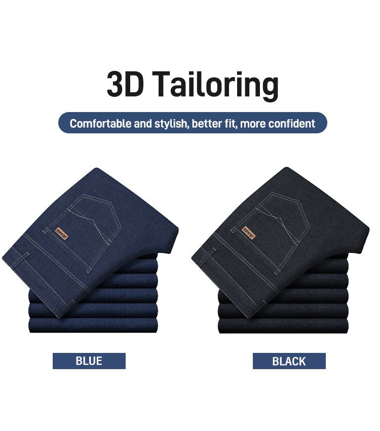 Skanto | Mulberry Silke Høy Elastisk Jeans