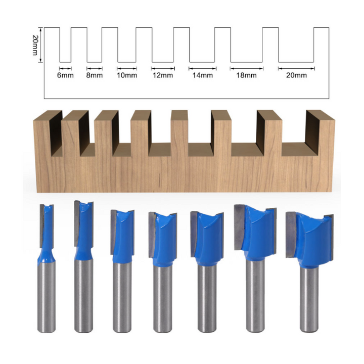 Skanto | 8mm Skaft Trebor Bit Sett