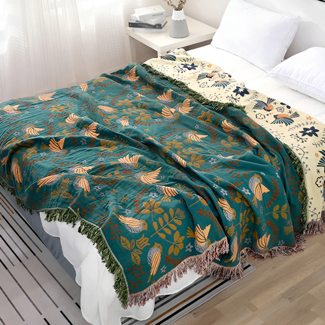 Skanto | Varm Brodert Blanket