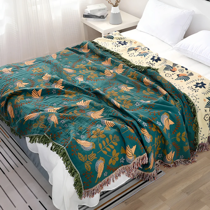 Skanto | Varm Brodert Blanket