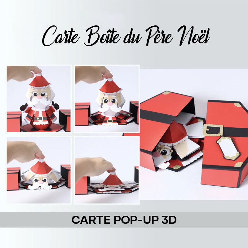 3D Pop-Up Card for the Santa Claus Prank | Skanto