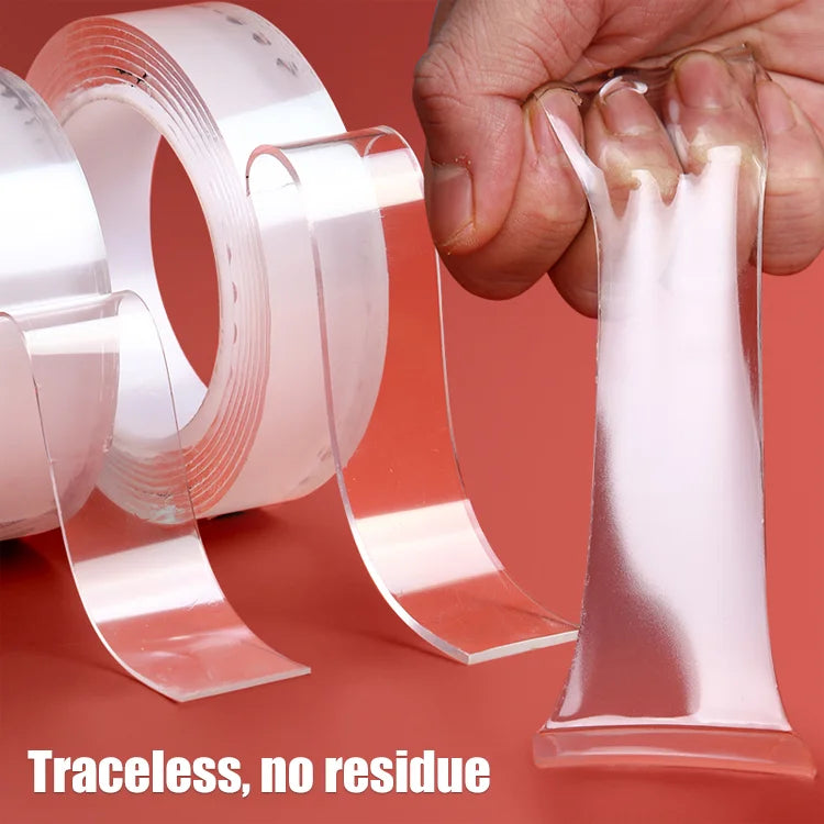 Skanto | Gjenbrukbar Dobbeltsidig Limfri Tape