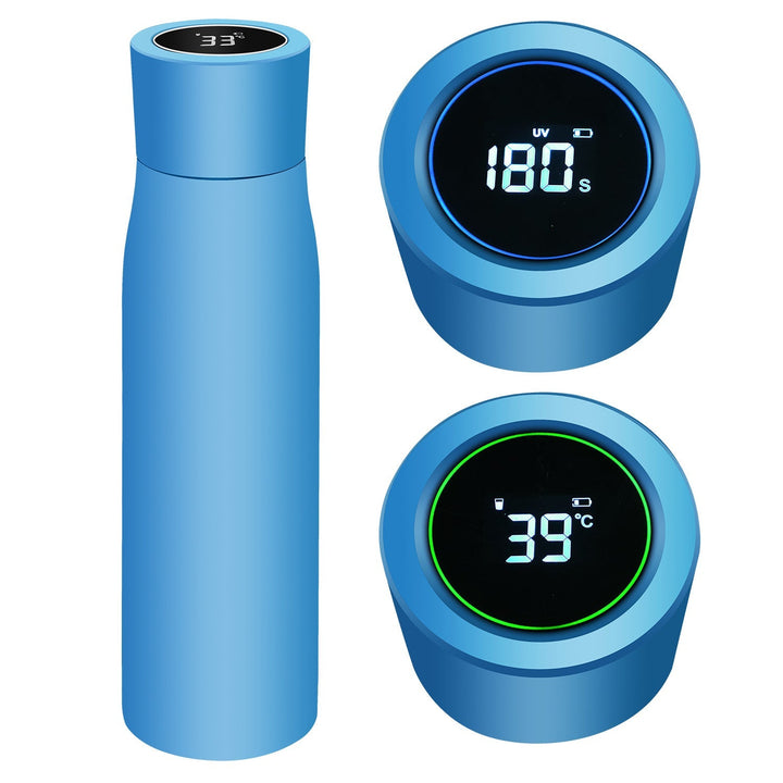 Skanto | Aquyn UV Lys Vannflaske – Smart Vannflaske med UV Sterilisering for Rent Drikkevann