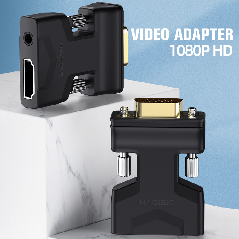 Skanto | HDMI til VGA-adapter (med lyd)