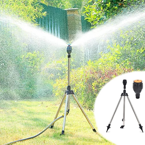 Skanto | Automatisk roterende hagesprinkler med utskyvbar stativ for hagen