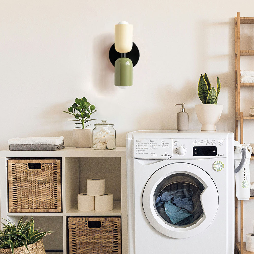 Skanto | Vegglampe Moderne Dobbel Glass Vegglampe