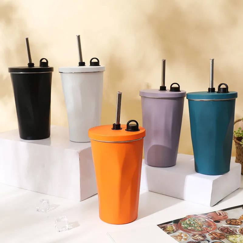 Rustfritt Stål Sugerør Becher | Skanto