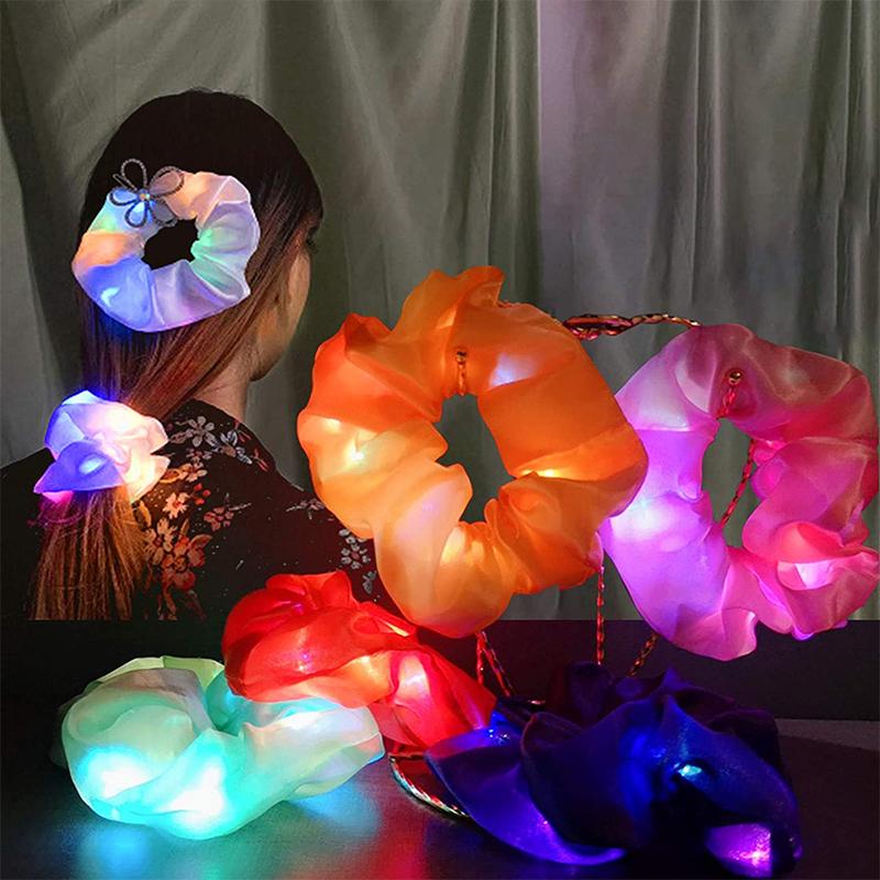Skanto | LED Scrunchy Hårstrikker