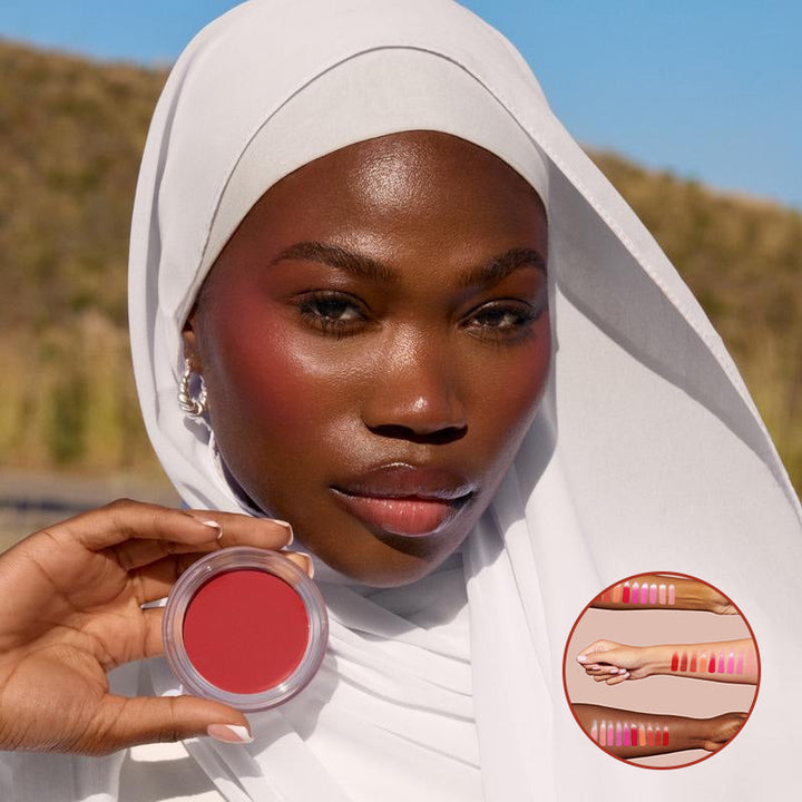Skanto | Glitrende hudtone rouge