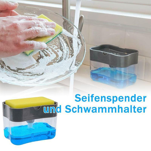 Såpedispenser og svampholder | Skanto