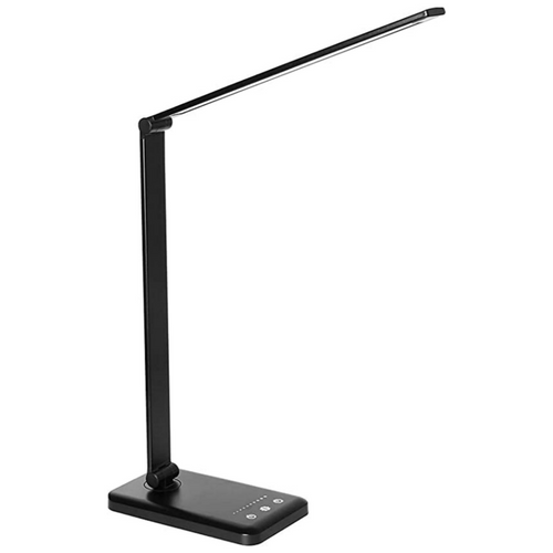LED-Tae-lampe med USB-ladeport - 5 lysinnstillinger og Dimmae-belysningskontroll for skrivebord og leselampe