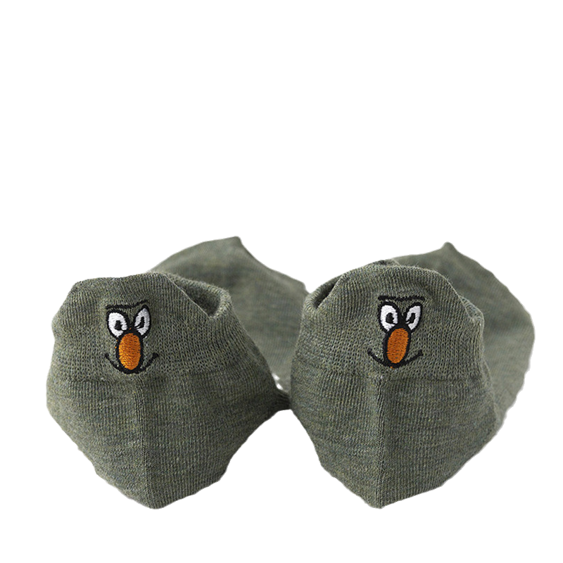 Skanto | Sesamstraat broderte crew sokker (10 par)