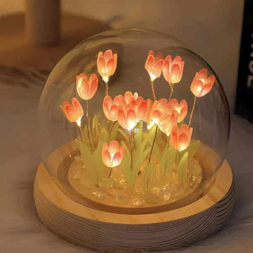 Glass Dome Tulip Light | Skanto