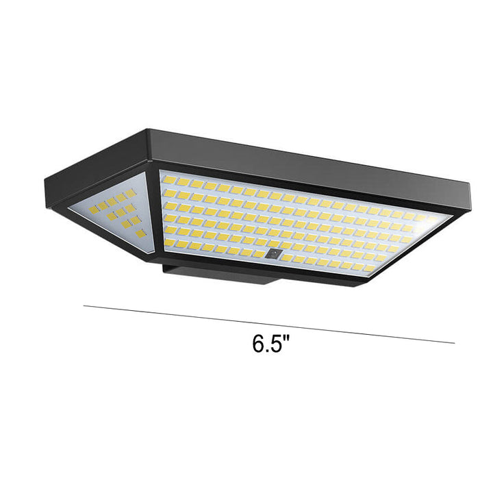 Enkel soltrapezoid LED multifunksjonell utendørs vanntett hagevegglampe | Skanto
