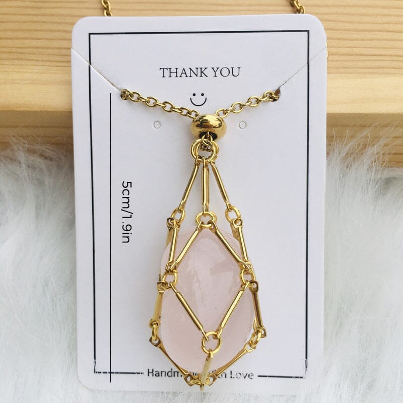 Skanto | Krystallstein Choker Halskjede