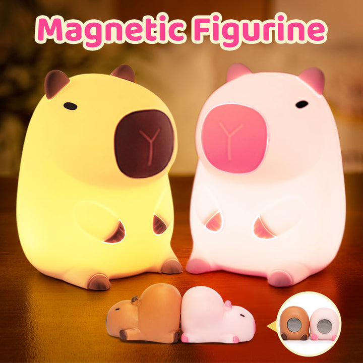 Skanto | SquishBara | Capybara Squishy Nattlys Ideell gave for alle aldre