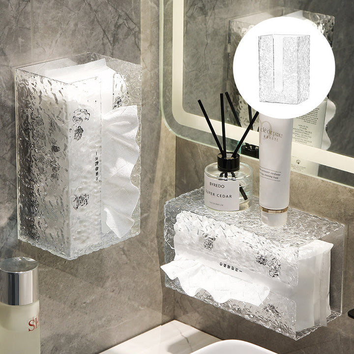 Skanto | Multifunksjonell Glacier Pattern Vevde boks