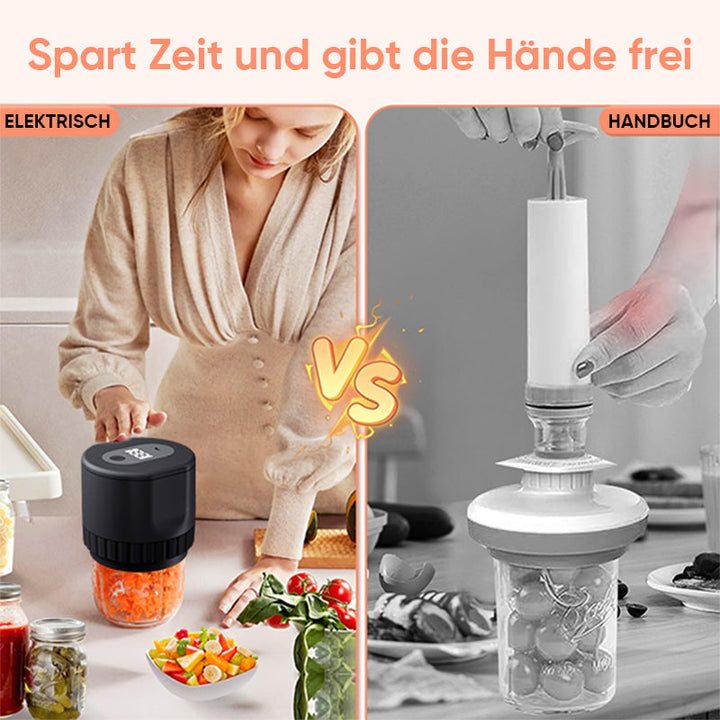 Electric Vacuum Sealer for Mason Jars | Skanto