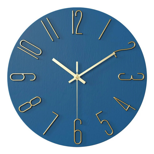 Edle Wanduhr – Moderne og geräuschlose Uhr fürs Wohnzimmer