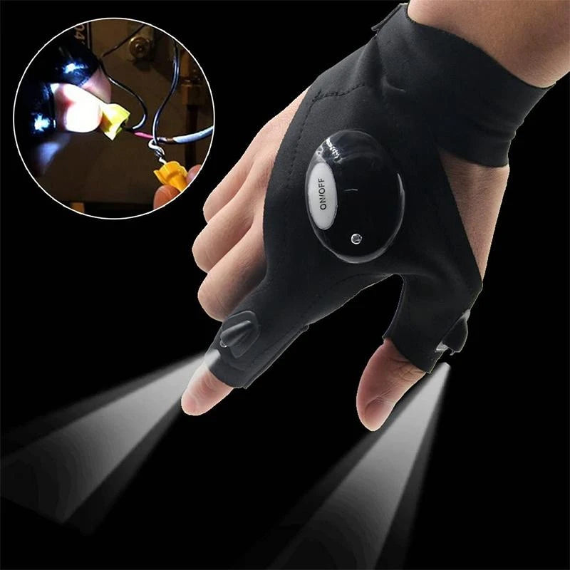 Hansker med vanntette LED-lamper | Skanto
