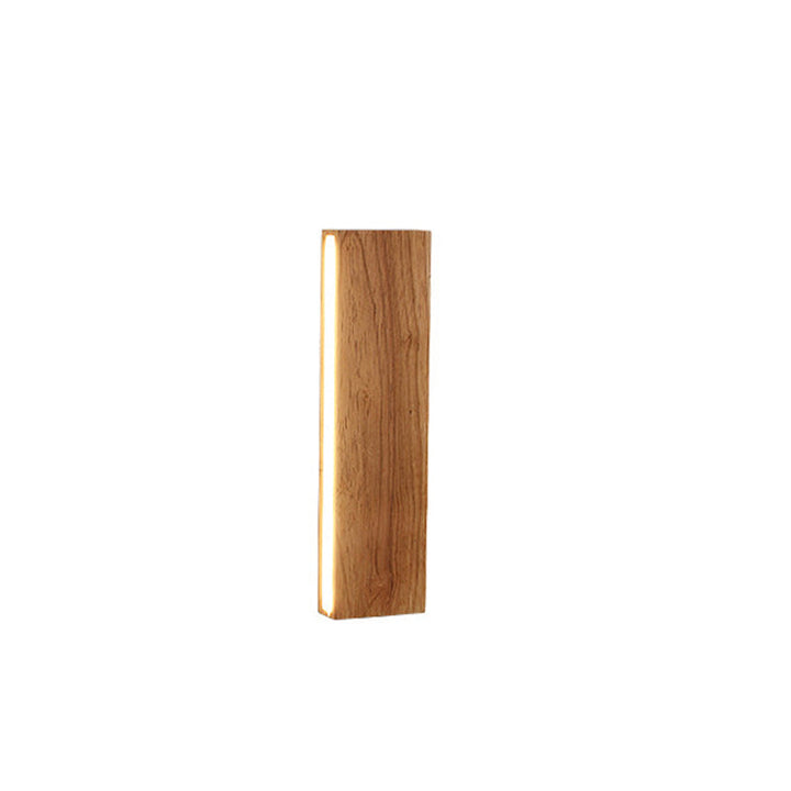 Skanto | OakBeam | Minimalist solid tre LED vegglampe