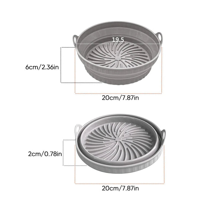 Skanto | Air fryer grill pan laget av silikon
