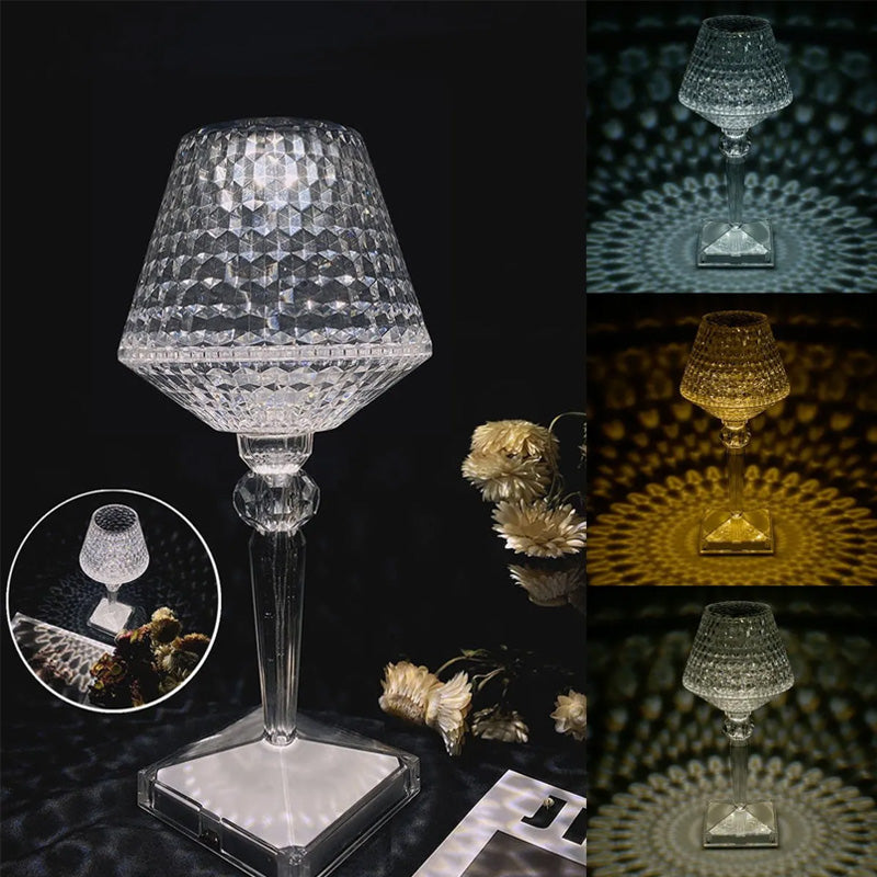 Crystal bordlampe | Skanto