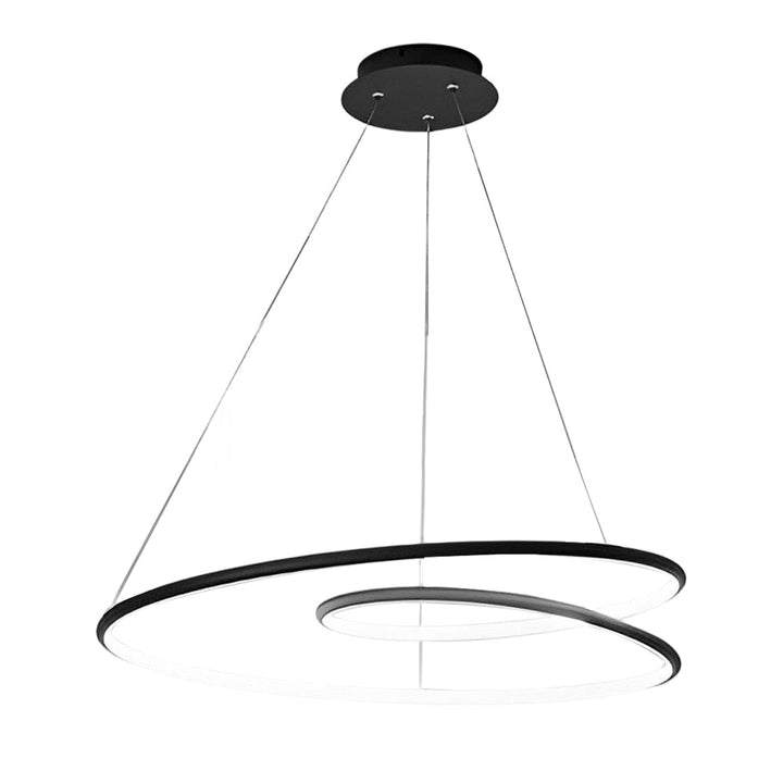 Skanto | Moderne dimbar LED-lampe - Høydejusterbar taklampe til spisestue og stue