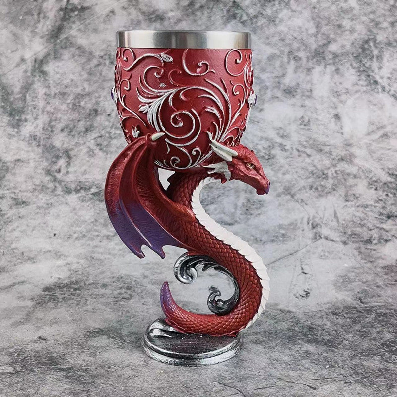 Skanto | 3D utskåret vintage Champagne Glass
