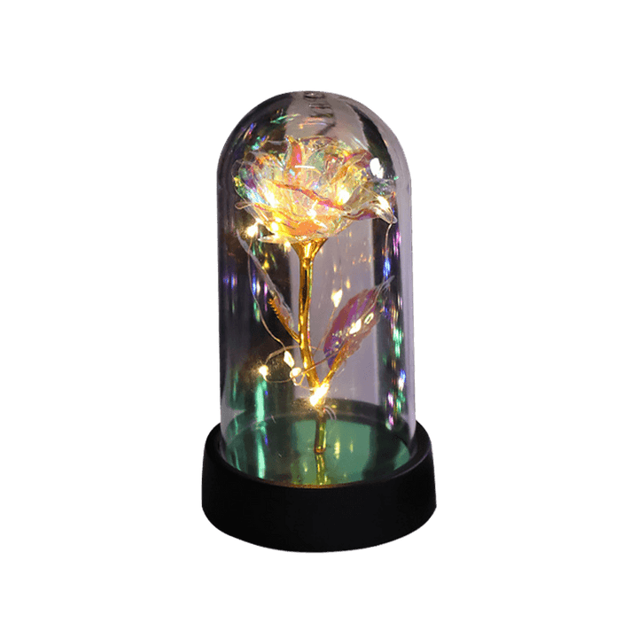 Rose i Glass Dome Display | Skanto