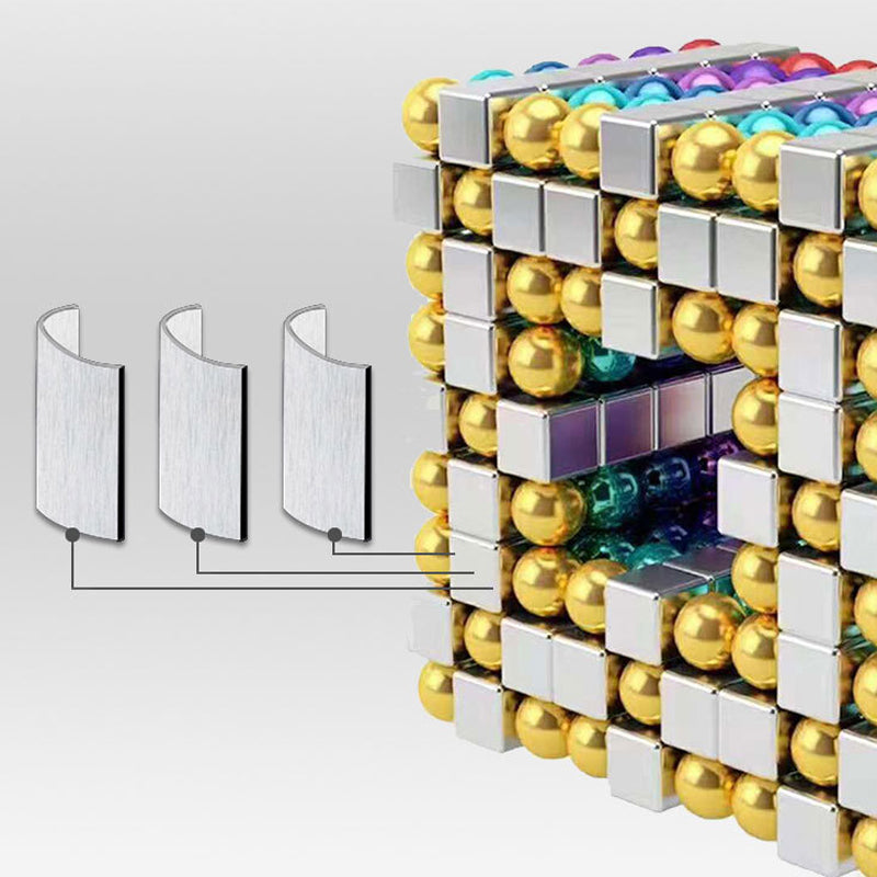 Decompressjonsmagisk kube magnetball