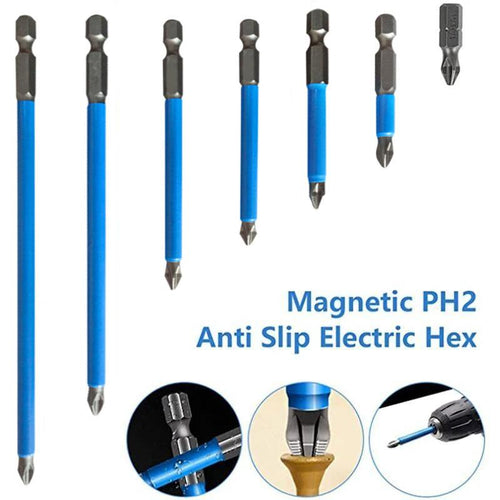 Skanto | Magnetisk Antiskli Bor Bit (7 stk)