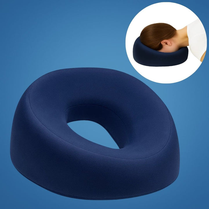 FaceEase | Face‑Down Pillow – Trykkavlastende støtte – Konturert minneskum – Ideell for massasje, skjønnhet og mage-sovende Skanto