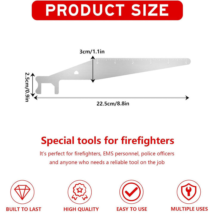 FirePik Pro - Verdensberømt Låsoppnappingsbrannverktøy | Skanto