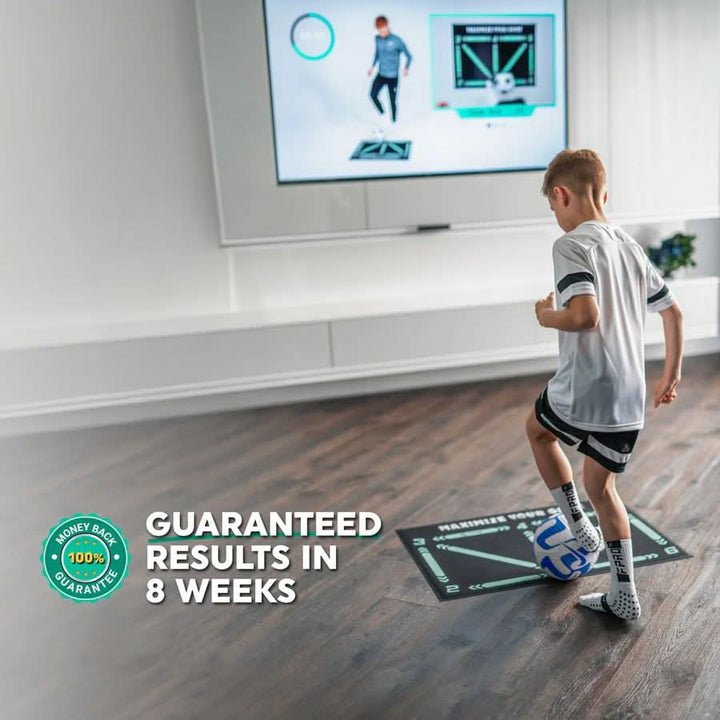Skanto | glid fotball treningsmatte - perfekt for effektiv trening hjemme