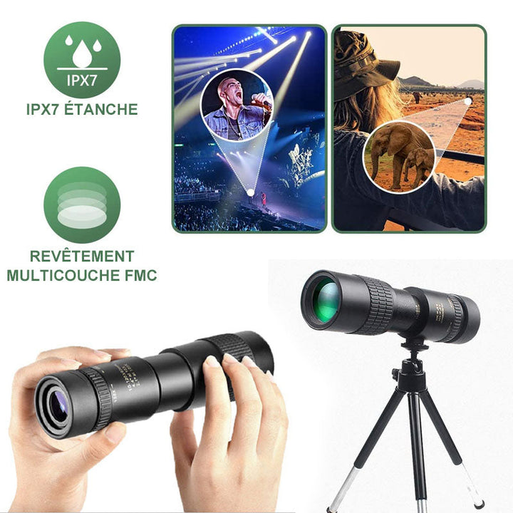 Super Zoom Monokular Teleskop 4k | Skanto