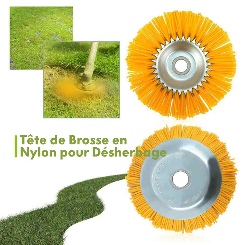 Nylon ugressbørste for gressklipper | Skanto