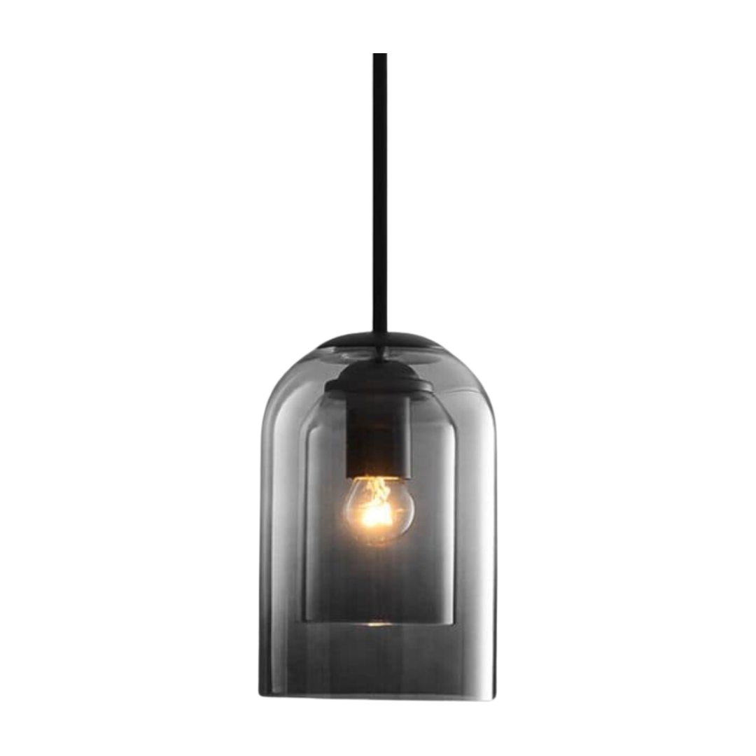 LuxeBeam Lys - Moderne Pendellampe laget av dobbelt glass | Skanto
