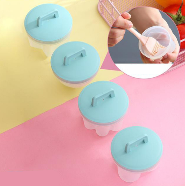 Skanto | Søt Kokt Egg Form🥚🥚4 PCS/Sett Med Pensel