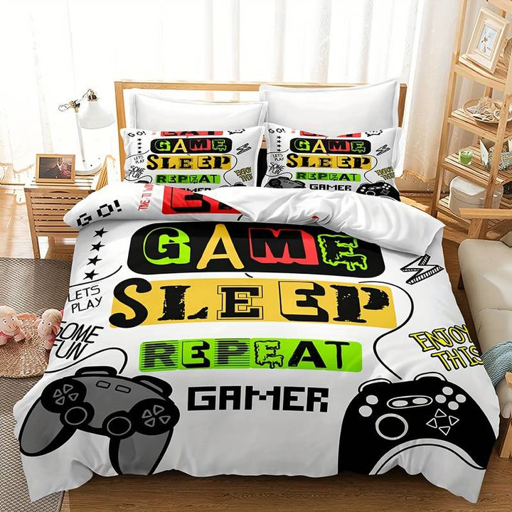 Skanto | GameQuest - Gamer Tematisert Sengetøy Sett
