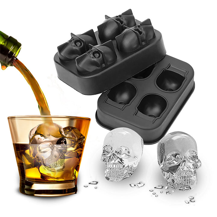 Skanto | 3D Kreativ Hodeskalle Isbrett Mold