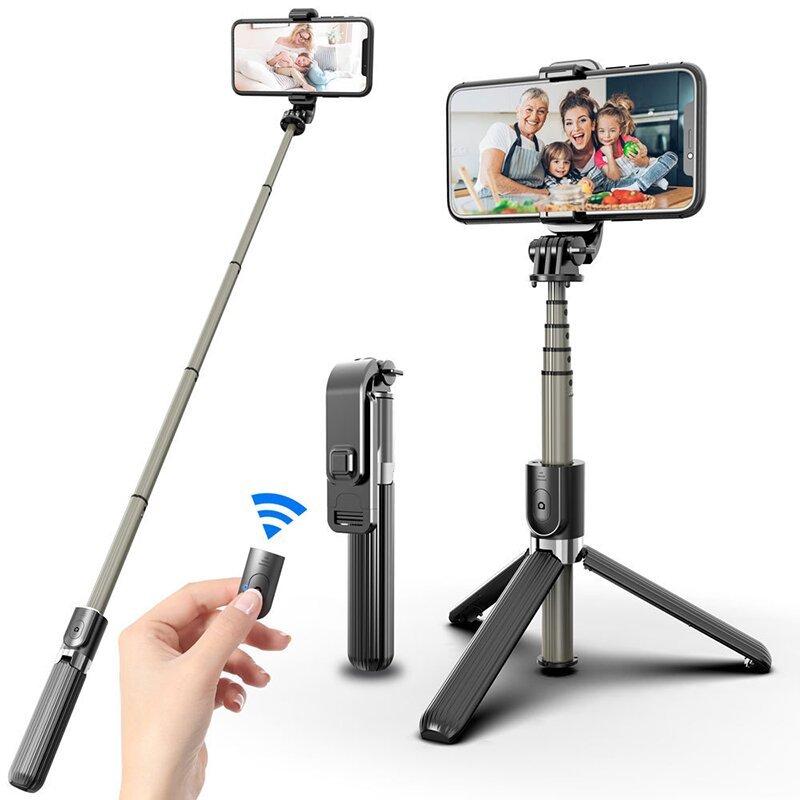 ProSnap Selfie Stick - 6-i-1 Fleksible Funksjoner Skanto