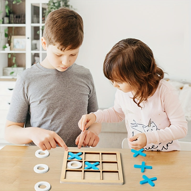 Skanto | Tre Tic Tac Toe Barn Puslespill Spill