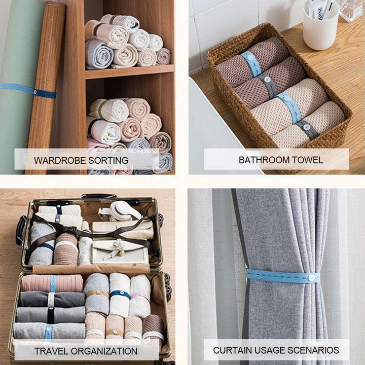 Skanto | Klær Oppbevaring Binding Stropper (10PCS)